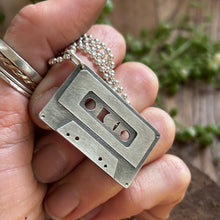 Cassette Tape Necklace, ready-to-ship
