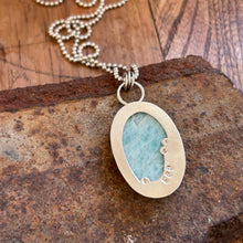 Oval Amazonite Necklace, ready-to-ship