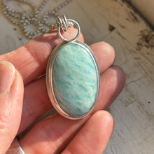 Oval Amazonite Necklace, ready-to-ship