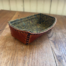 Rectangle Leather Trinket Dish