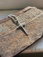 Luxe Hammered Cross Necklace, made-to-order