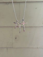 Luxe Hammered Cross Necklace, made-to-order