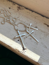 Luxe Hammered Cross Necklace, made-to-order