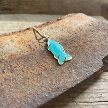 Mini Swedish Fish Necklace—Blue