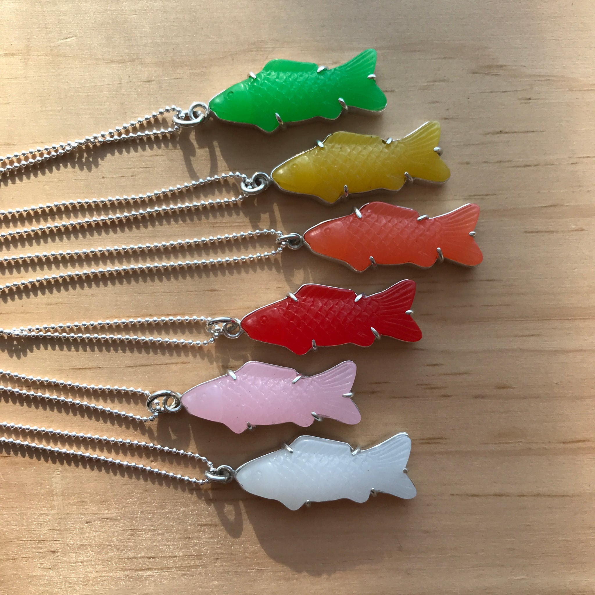 Swedish Fish Necklace, ready-to-ship – Kristin Buhler Design