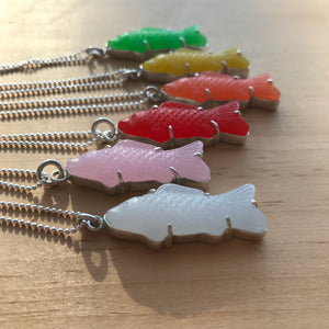 Swedish Fish Necklace, ready-to-ship