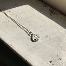 Phoenix Charm Necklace with Birthstone