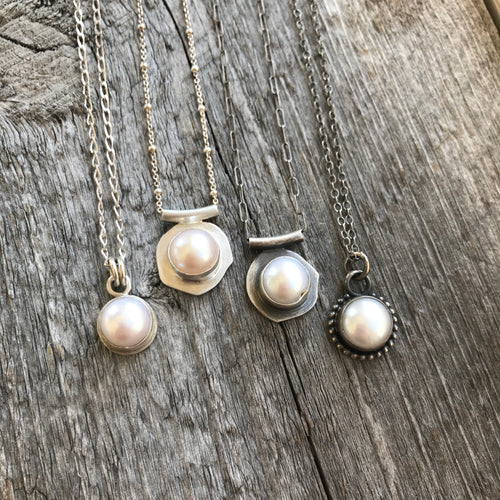 Pearl Necklace, ready-to-ship