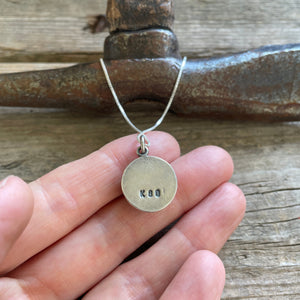 Chrysoprase Gemstone Charm Necklace, ready-to-ship