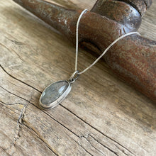Labradorite Gemstone Charm Necklace III, ready-to-ship