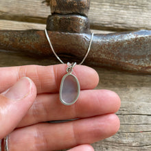 Grey Moonstone Gemstone Charm Necklace, ready-to-ship
