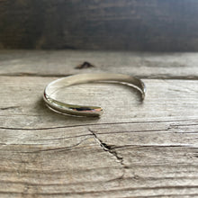 Domed Sterling Silver Cuff I