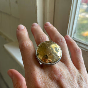 Moonscape Ring, Adjustable US 9-10.5