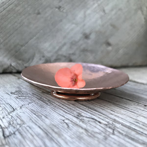 Tiny Copper Trinket Dish or Pinch Bowl, ready-to-ship