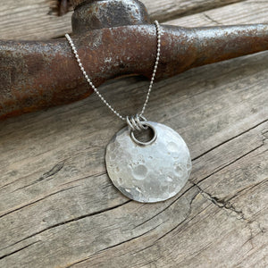 Moonscapes Slice Necklace II, ready-to-ship