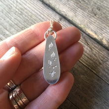 Hubei Turquoise Necklace—Simple Sterling Silver Pendant Necklaces—Hubei Pendant I—Ready-to-Ship