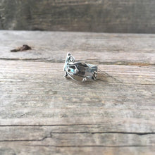 Recycled Silver Ring—US 6.75—Phoenix Ring XVIII—Scrappy Recycled Ring—Fused Sterling Silver Ring—Ready-to-Ship