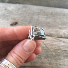 Recycled Silver Ring—US 6.75—Phoenix Ring XVIII—Scrappy Recycled Ring—Fused Sterling Silver Ring—Ready-to-Ship