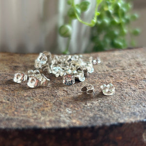 Sterling Silver Ear Nuts—Free Shipping