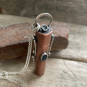 Copper Treasure Keeper Necklace, ready-to-ship