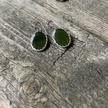 Green Jade Earrings, ready-to-ship