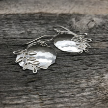 Silver Shield Grow Earrings, ready-to-ship