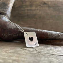 Ace of Hearts Charm Necklace, ready-to-ship