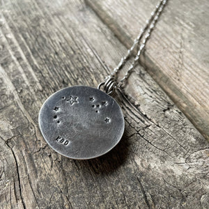 Moonscape Necklace IV—Copper